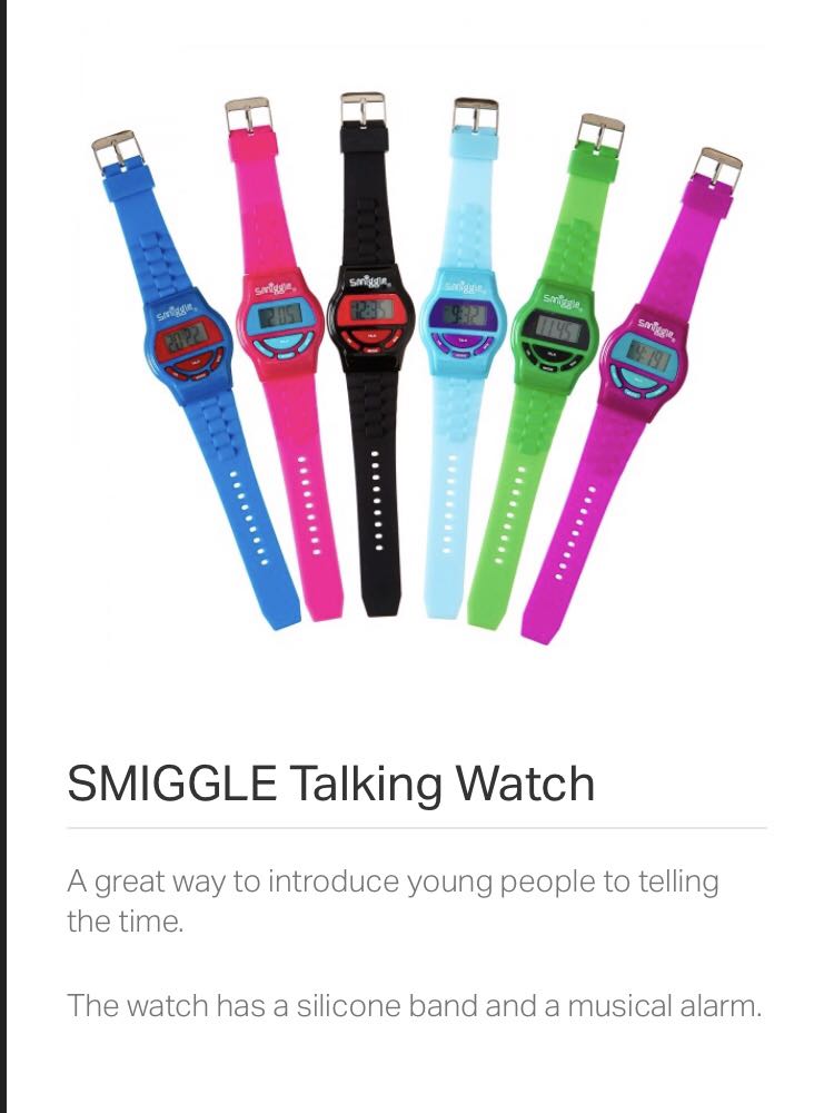 Smiggle talking watch sale