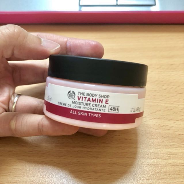 the body shop vit e moisturizer