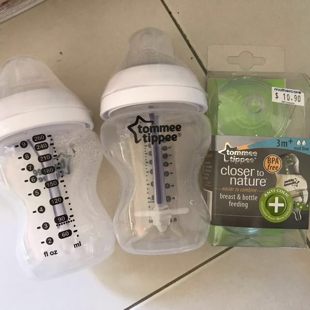 tommee tippee vented bottles