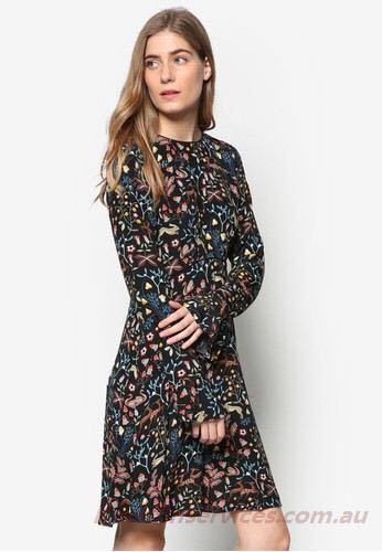 Warehouse tiger print skater dress deals