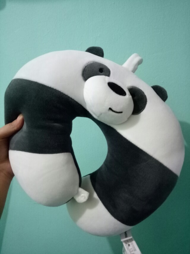 We Bare Bears Neck Pillow Hobbies Toys Toys Games On Carousell Wbb giveaway:1st and 16th of each month we are the correct account with blue icon collaboration contact pinpai@miniso.com #miniso #minisolife miniso.com. carousell