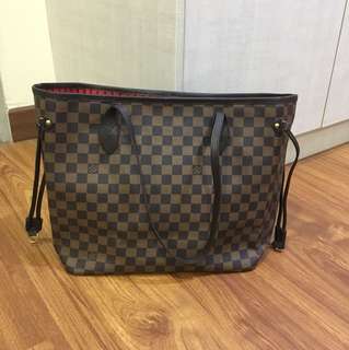 Louis Vuitton Neverfull MM Damier inspired