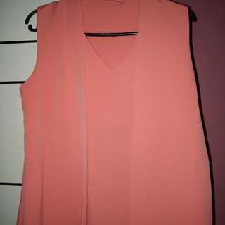 Blouse peach
