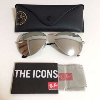 有保固🦁RAYBAN RB3025 RB3026 RAY-BAN Aviator Classic Sunglasses 雷朋代購反光防曬海邊度假太陽眼鏡墨鏡眼鏡