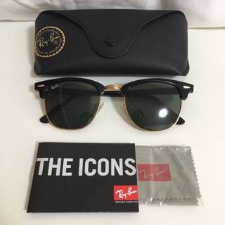 有保固🦁RAY-BAN RB3016 RAYBAN Clubmaster Club Master 雷朋派太陽眼鏡墨鏡眼鏡 RB2140 RB3025 RB3447