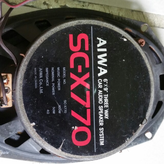 Aiwa Car Speakers