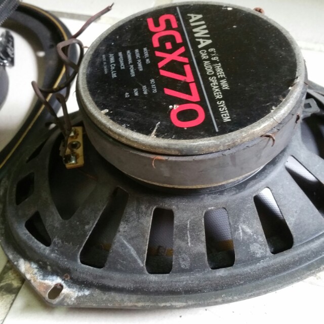 aiwa car speakers