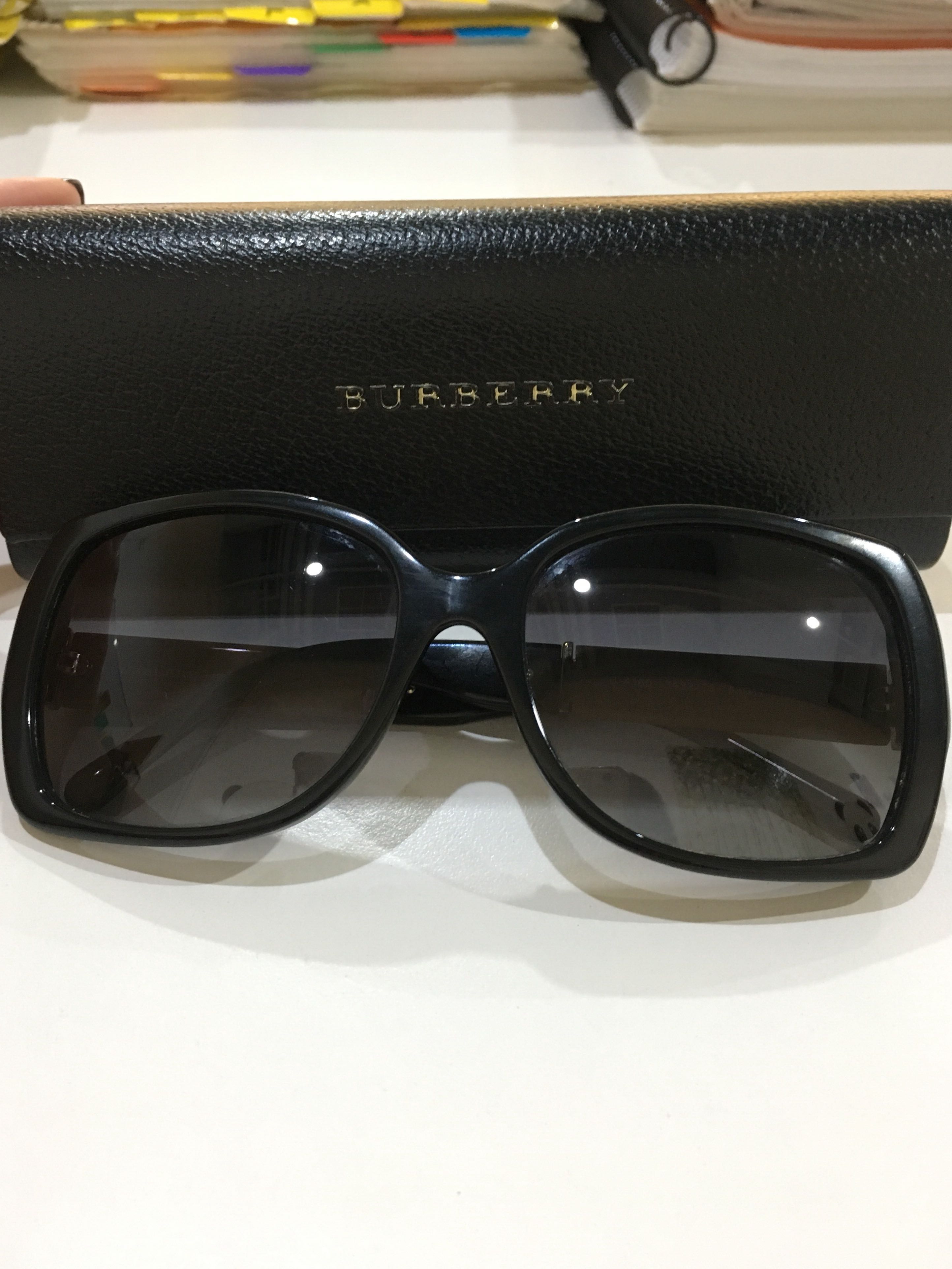 Authentic Burberry Polarized Sunglasses 