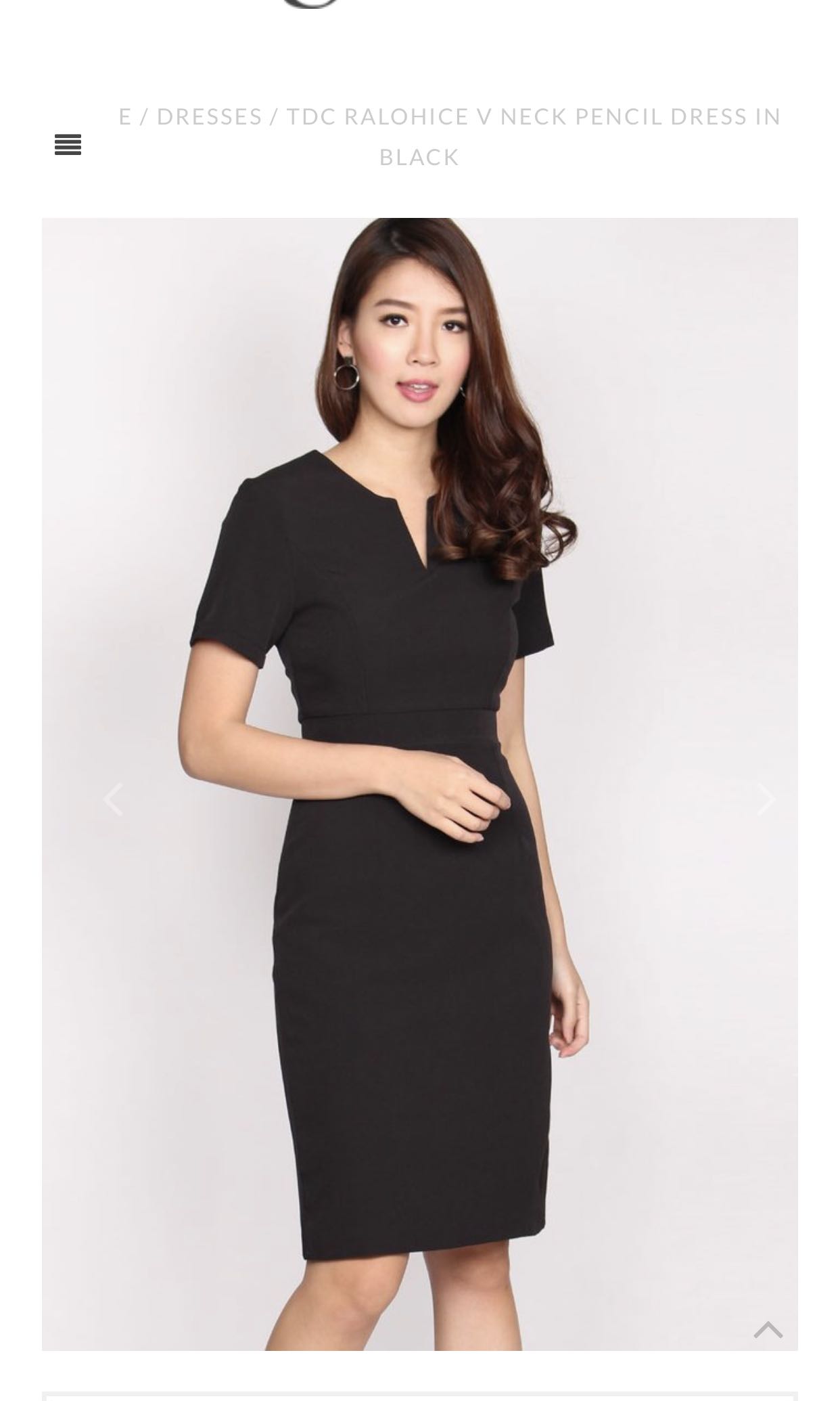 perfect black work dress