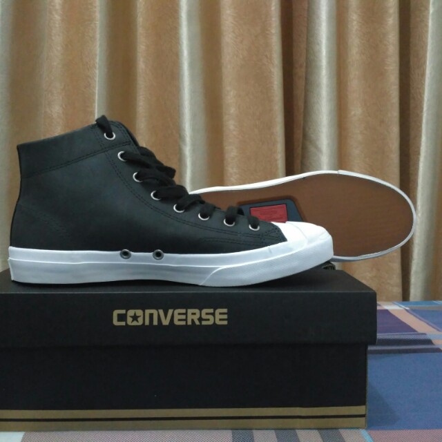 harga converse jack purcell leather black