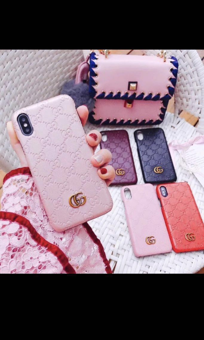 pink gucci iphone case