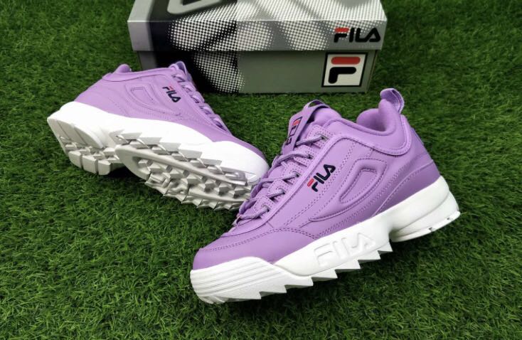 purple disruptor fila