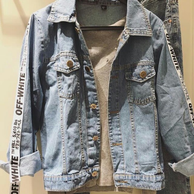 jaket jeans wanita pull and bear