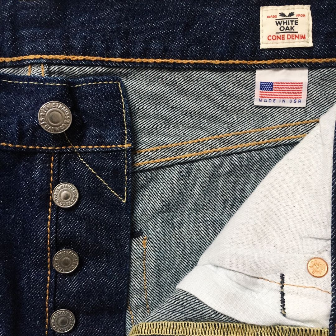 levis 501 white oak