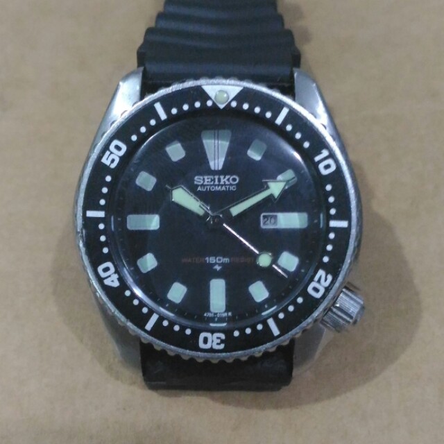 Seiko 4205-0155 38mm Midsize Diver Wat, Women's Fashion, Watches &  Accessories, Watches on Carousell