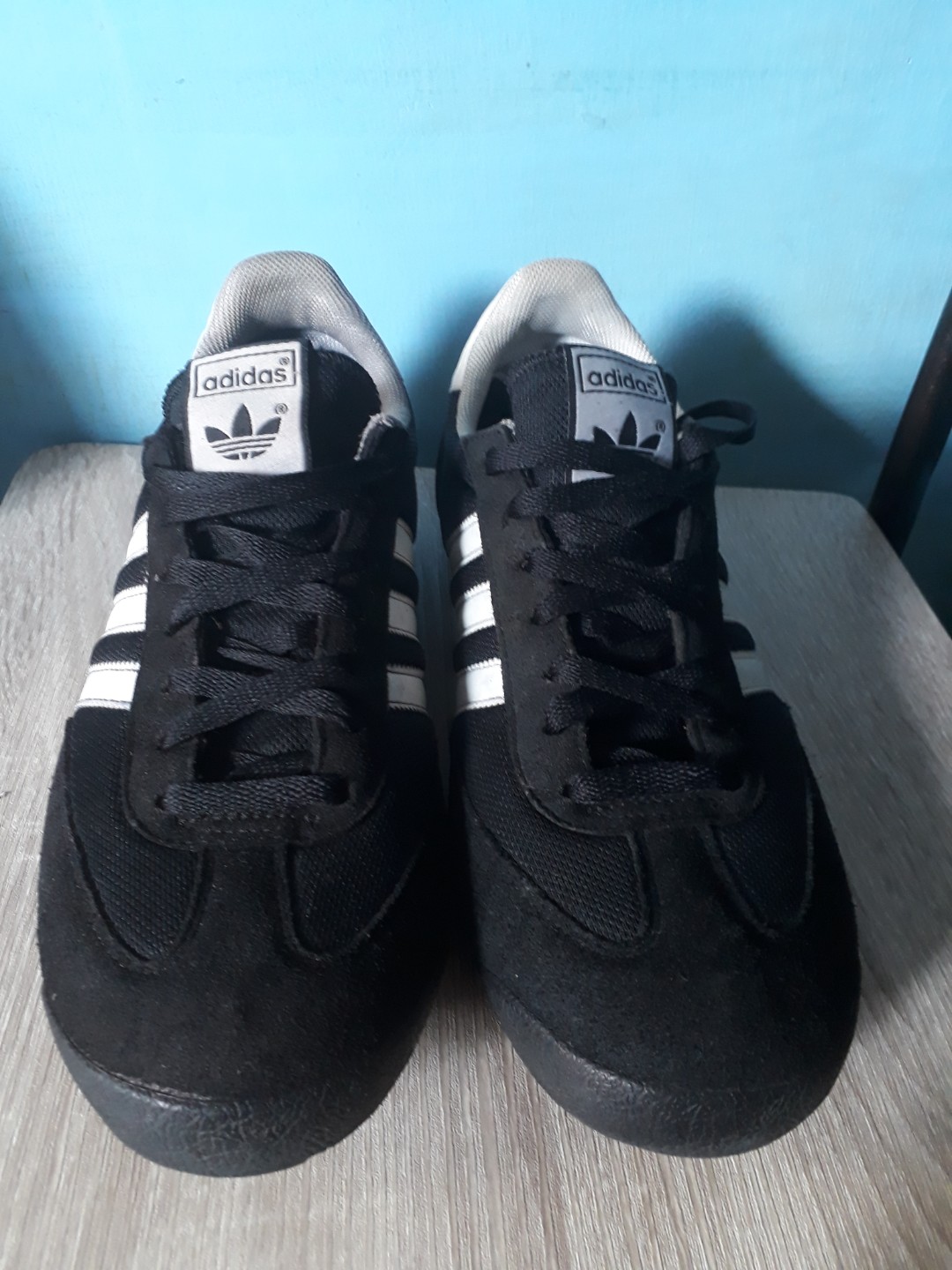 Sepatu Adidas Original 100 Casual Dragon Black Fesyen Pria