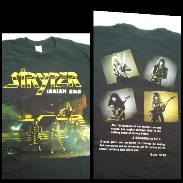 stryper t shirt