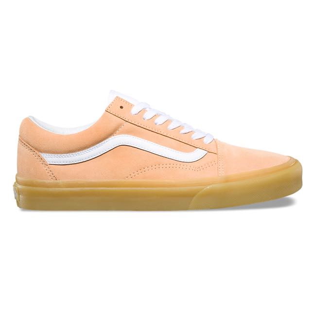 vans old skool light yellow