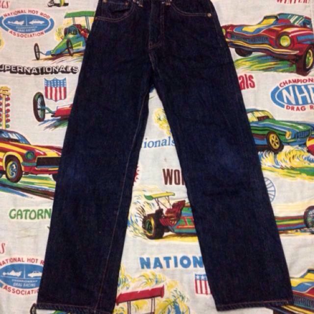 Vintage levis kids 503zxx reproduction big E pek 50s