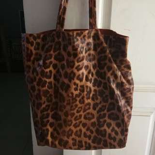 "FOR LEOPARD PRINTZ LOVER" shoulder bag