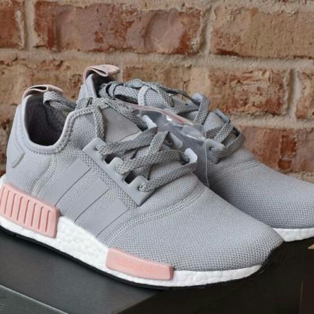 adidas nmd r1 grey pink
