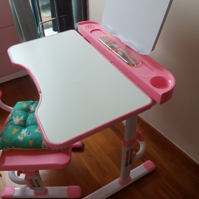 Adjustable study desk set, Babies & Kids, Babies & Kids Fashion on