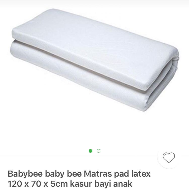 Baby Bee Matras Latex Kasur Lipat Bayi 95x65x2 5cm Makintebel
