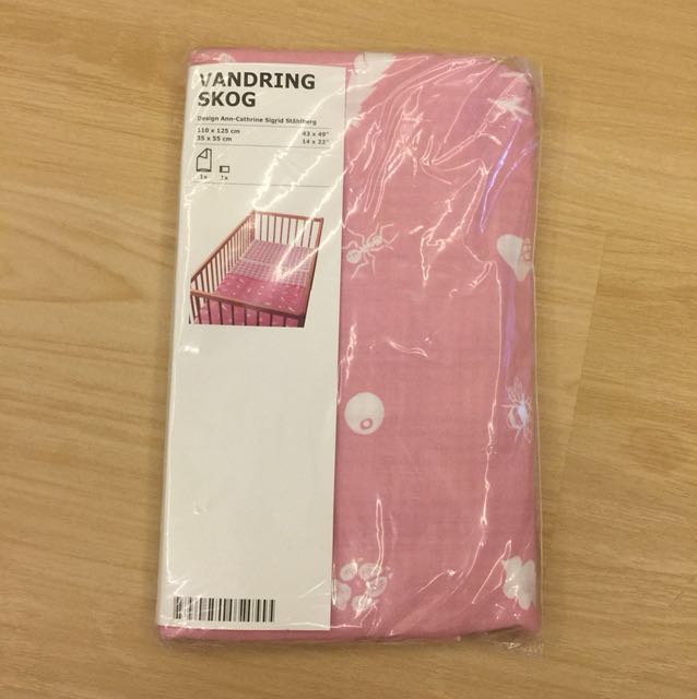Bn Ikea Baby Crib Bed Sheet With Pillow Case Furniture Others On