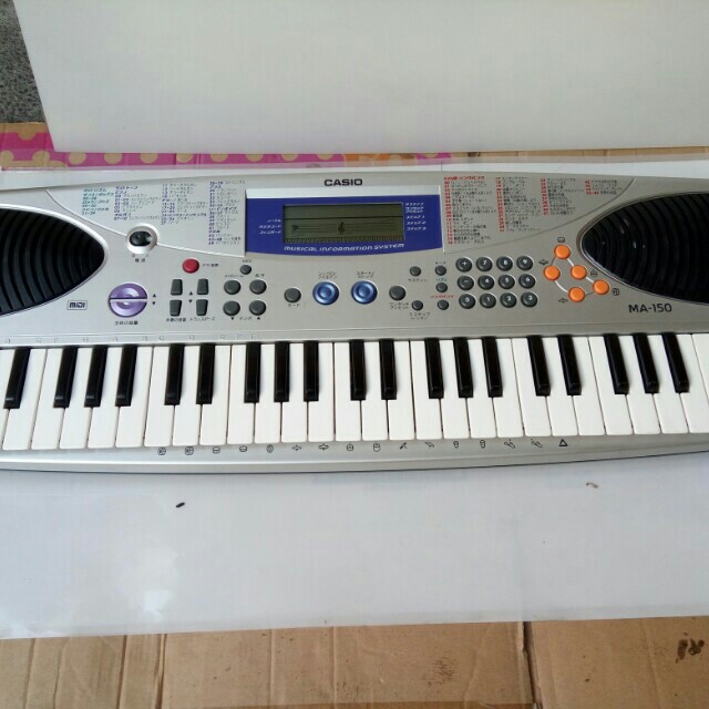 Casio Ma 150 Portable Keyboard With Lcd Display Hobbies Toys Music Media Musical Instruments On Carousell