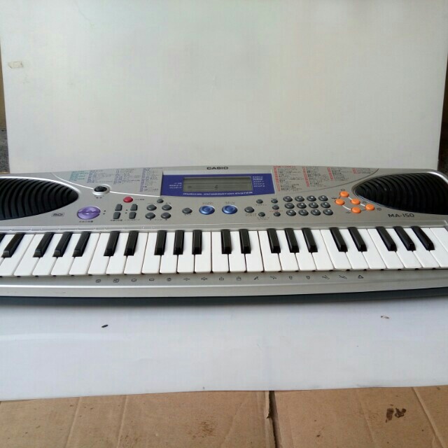 Casio Ma 150 Portable Keyboard With Lcd Display Hobbies Toys Music Media Musical Instruments On Carousell