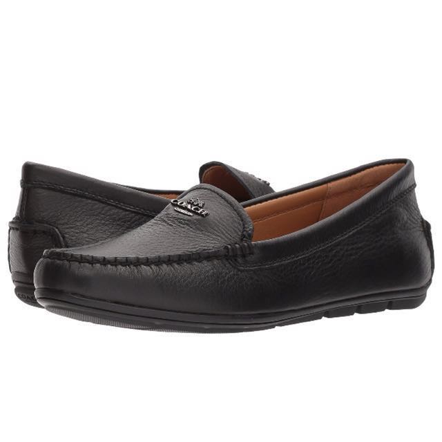 Coach lock up driver hot sale loafer