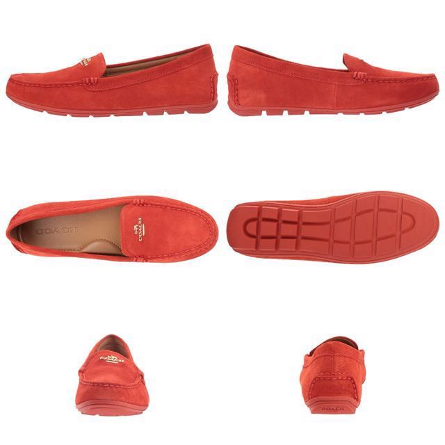 Coach lock up driver shoes sale