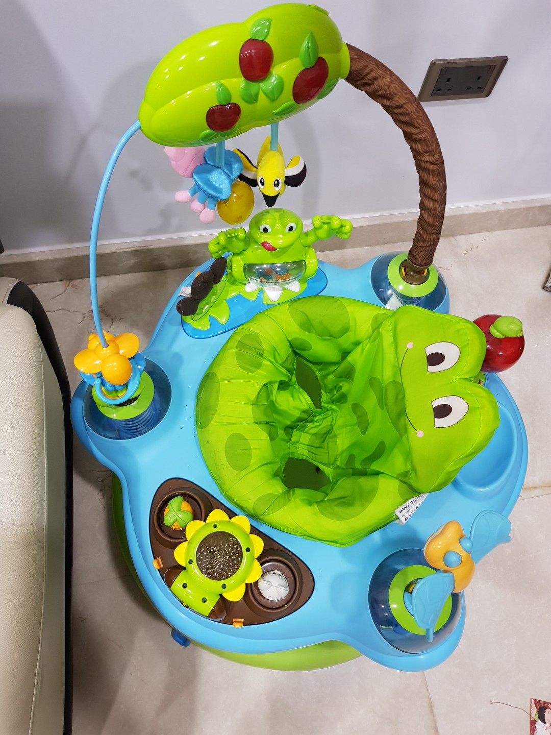 Evenflo exersaucer shop frog
