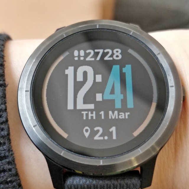 Garmin vivoactive top 3 gunmetal grey