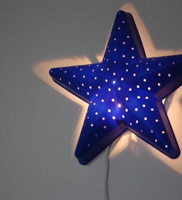 Ikea Blue Star Light Smila Stjarna Home Furniture Furniture Fixtures Lighting And Electricals On Carousell