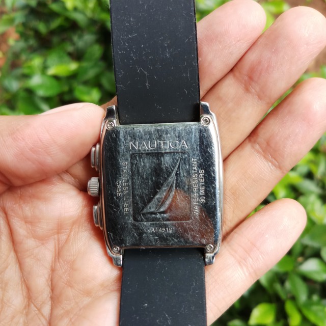 Jam NAUTICA A14519, Fesyen Pria, Jam Tangan di Carousell