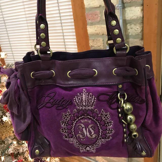 Purple Juicy Couture Purse 2024 www.alhudapk