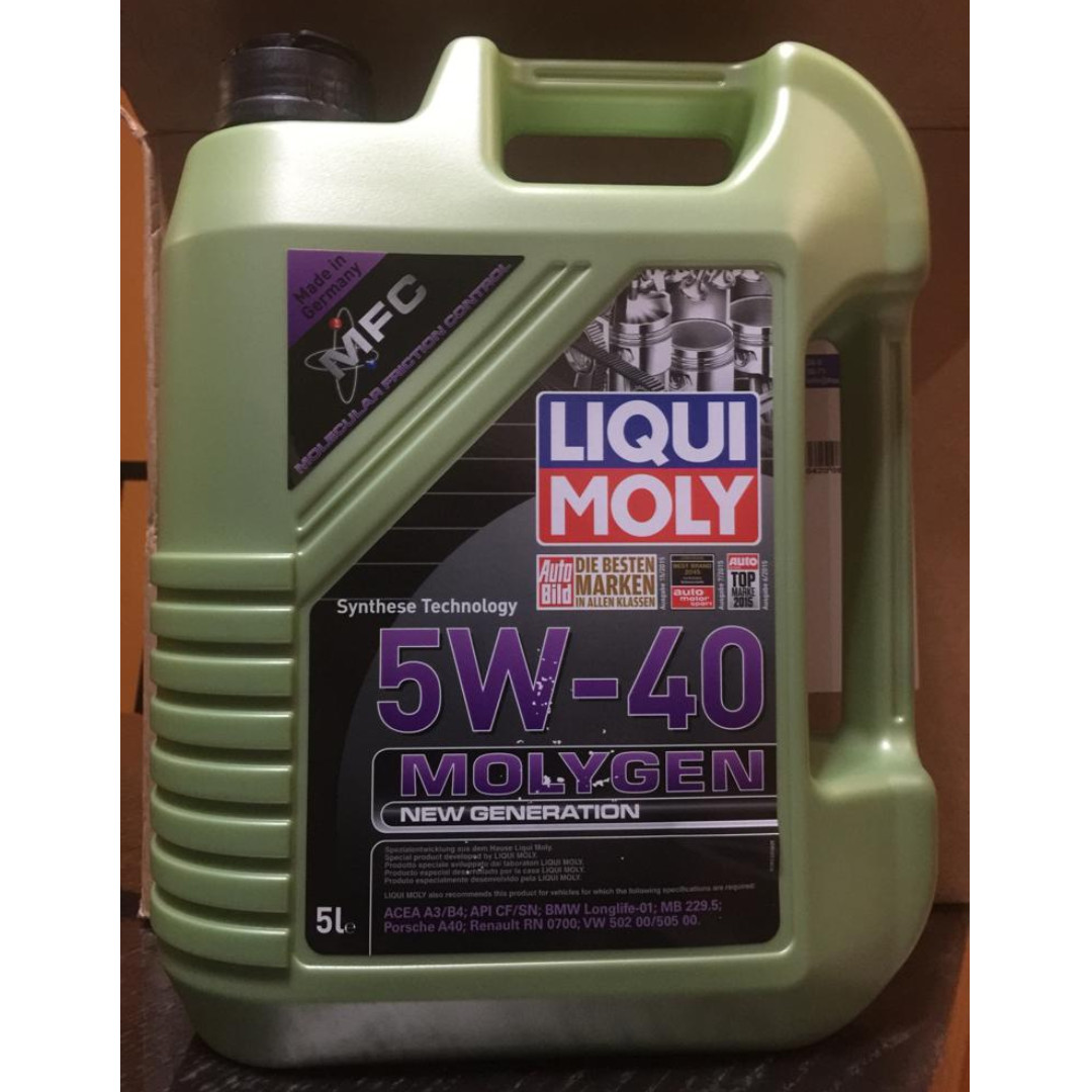 LIQUI MOLY 1L Molygen New Generation Motor Oil 5W-40