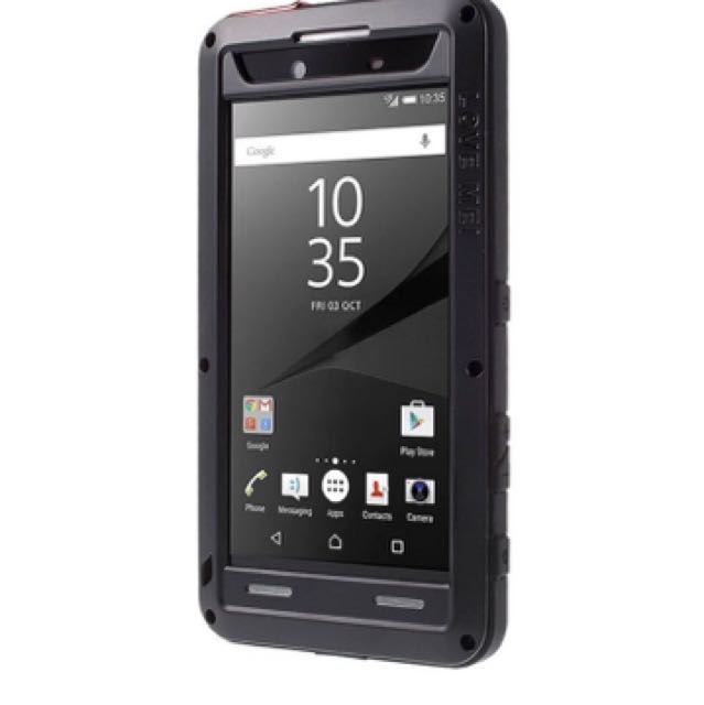 Love Mei Sony Xperia Z5 Premium E6853 Z5 Premium Dual E6833 E6883 Powerful Hybrid Case Cover Snap On Case Shell Black Mobile Phones Tablets Mobile Tablet Accessories On Carousell