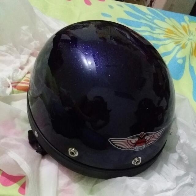 Mhr Claasic III Helmet Aps Standard Half Cap Blue Purple Auto