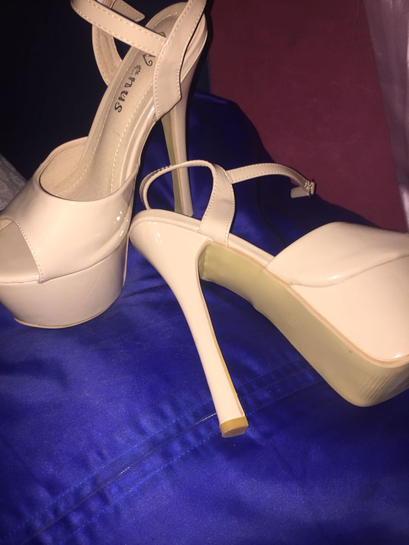 6 inch nude online heels