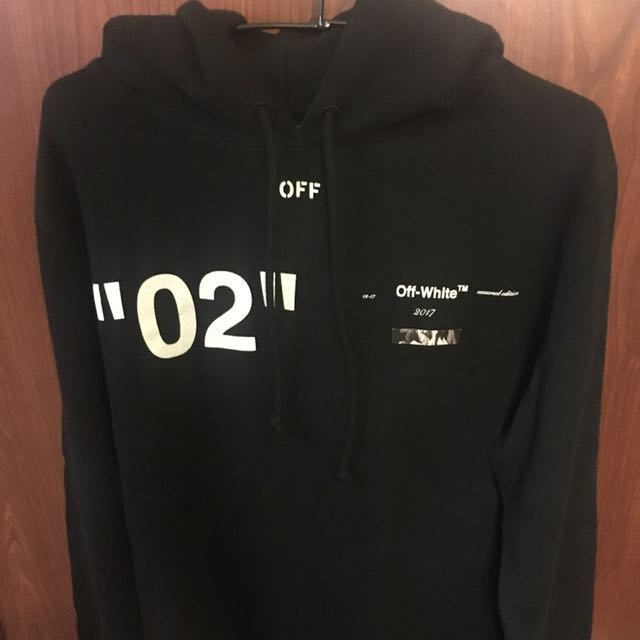 off white 02 hoodie