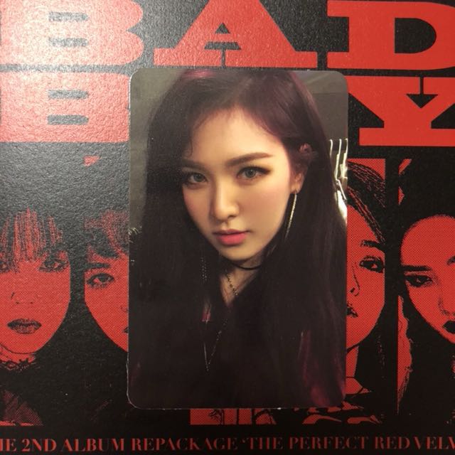 {PENDING} [WTT] Red Velvet The Perfect Red Velvet / Bad Boy Photocard Wendy to Irene, Hobbies