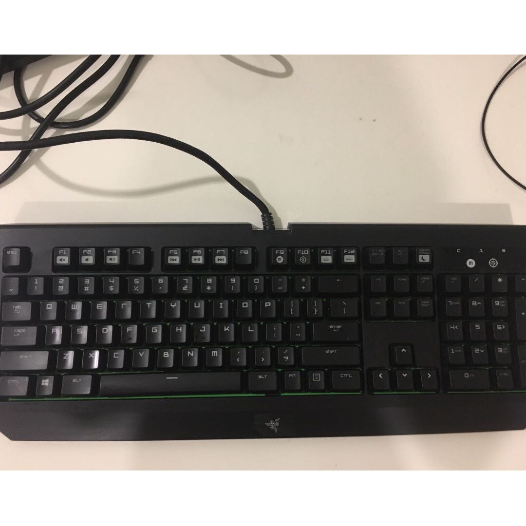 Razer Blackwidow Ultimate Stealth 2016 Edition Gaming Keyboard
