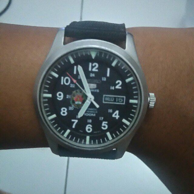 Seiko 5 Sport Automatic Exs Akpol Fesyen Pria Jam Tangan Di Carousell