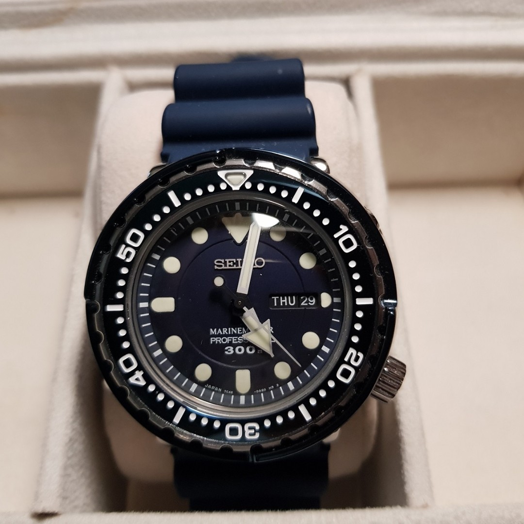 Seiko Prospex Blue Tuna SBBN037, Men's Fashion, Watches & Accessories,  Watches on Carousell