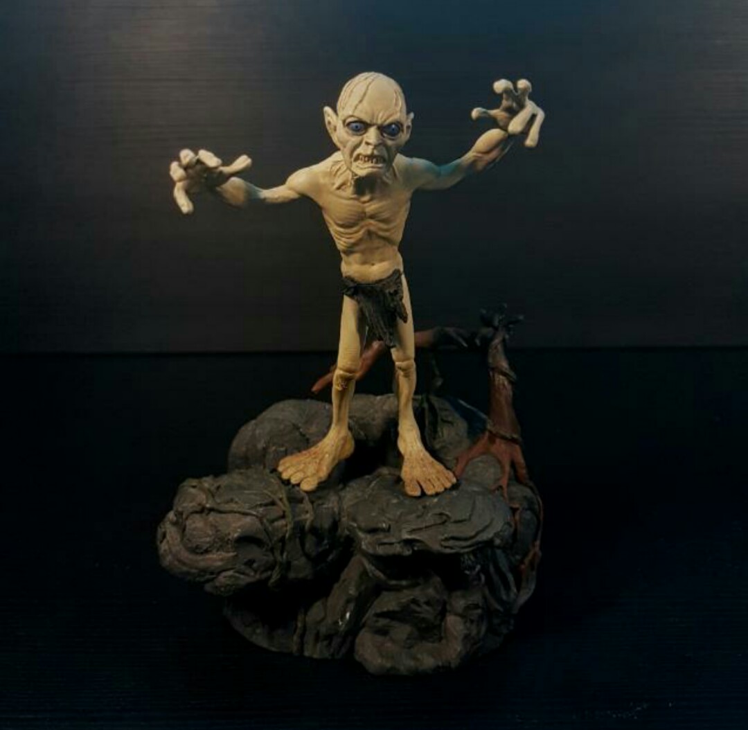 The Lord Of The Rings Return Of The King Gollum Smeagol Hobbit 2003 Toy Biz  Marvel Enterprise Inc Collectible 1/12 6