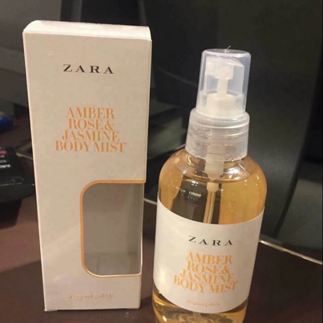 Zara Amber Rose N Jasmine Body Mist Kesehatan Kecantikan
