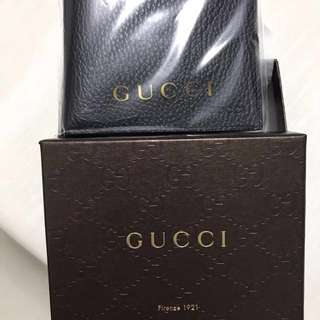 Gucci 男用皮夾 全新！未使用品！
