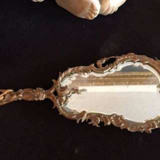 French Antique Vanity Mirror
